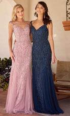 Primavera Couture 13143 - Embellished Mermaid Evening Dress - view 5
