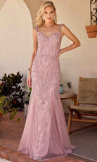 Primavera Couture 13143 - Embellished Mermaid Evening Dress - designer mother of the bride dress at Silhouette Dresses