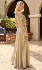 Primavera Couture 13164 - Off Shoulder Beaded Formal Dress