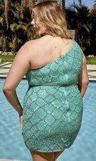 Primavera Couture 14023 - One Shoulder Homecoming Dress
