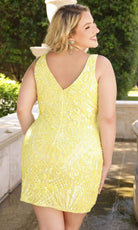 Primavera Couture 14024 - Sleeveless Embellished Cocktail Dress