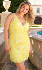 Primavera Couture 14024 - Sleeveless Embellished Cocktail Dress - view 10