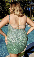 Primavera Couture 14025 - Sleeveless Sequin Embellished Cocktail Dress