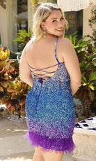 Primavera Couture 14030 - Sparkling Sequin Sleeveless Cocktail Dress