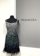 Primavera Couture 14030 - Sparkling Sequin Sleeveless Cocktail Dress