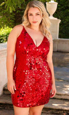 Primavera Couture 14032 - Cut Glass Homecoming Dress - view 12