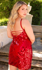 Primavera Couture 14032 - Cut Glass Homecoming Dress - view 13