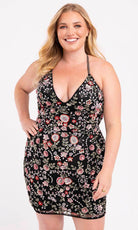 Primavera Couture 14034 - Crisscross Sleeveless Cocktail Dress - designer cocktail dress at Silhouette Dresses