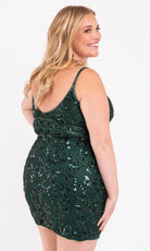Primavera Couture 14035 - Embellished Sleeveless Cocktail Dress - view 5