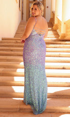 Primavera Couture 14042 - Sequined Embellished Evening Dress