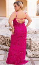 Primavera Couture 14050 - Sleeveless Lace-Up back Prom Dress - view 4