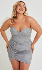 Primavera Couture 14068 - Sweetheart Beaded Cocktail Dress