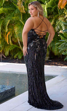 Primavera Couture 14072 - Scoop Neckline Sequin Prom Gown - view 4