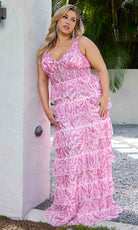 Primavera Couture 14073 - Sleeveless Embellished Evening Gown - view 4