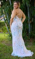 Primavera Couture 14074 - Sparkling Beaded Scoop Evening Dress - view 4