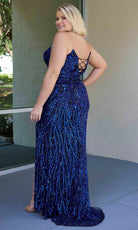 Primavera Couture 14083 - Strapless Sequin Sheath Evening Gown - view 4