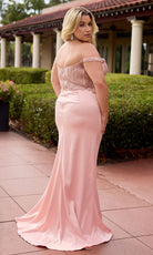 Primavera Couture 14107 - Off Shoulder Beaded Corset Dress