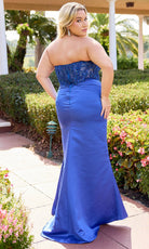 Primavera Couture 14109 - Beaded Strapless Corset Dress - Silhouette Dresses