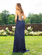 Primavera Couture - 3290 Sequined Sexy Back Gown - view 7