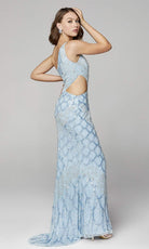 Primavera Couture - 3729 One Shoulder Asymmetrical Dress