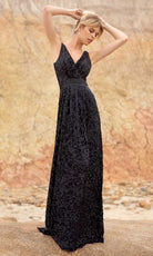 Primavera Couture - 3795 Sequin V-Neck A-Line Gown - designer prom dress at Silhouette Dresses
