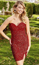 Primavera Couture 3899 - Strapless Cocktail Dress