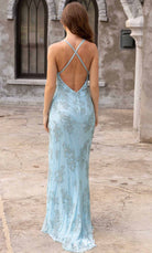 Primavera Couture 3907 - Beaded Crisscross Back Prom Gown - view 6