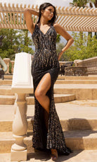 Primavera Couture 3912 - Sleeveless Open Back Prom Gown - designer prom dress at Silhouette Dresses