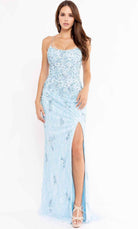 Primavera Couture 3917 - Embellished Sleeveless Prom Dress