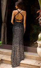 Primavera Couture 3922 - V-Neck Strappy Back Prom Gown