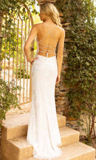 Primavera Couture 3931 - Embellished Scoop Neck Prom Gown - view 10