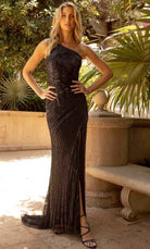 Primavera Couture 3932 - One Shoulder Sequin Prom Gown