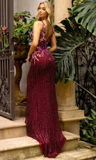 Primavera Couture 3935 - One Shoulder Embellished Evening Gown