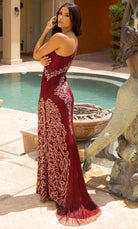Primavera Couture 3935 - One Shoulder Embellished Evening Gown