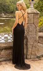 Primavera Couture 3941 - Bejeweled V-Neck Prom Gown