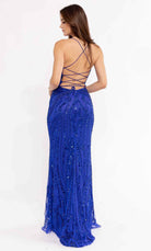 Primavera Couture 3958 - V-Neck Beaded Prom Dress - view 8
