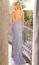 Primavera Couture 3959 - Scoop Neck Beaded Gown - back view