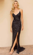 Primavera Couture 3965 - Sleeveless Lace-Up Prom Gown - designer prom dress at Silhouette Dresses