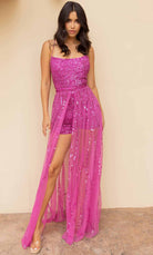 Primavera Couture 3972 - Scoop Neck Romer with Overskirt - view 8