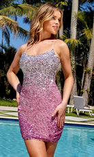 Primavera Couture 4005 - Scoop Sheath Cocktail Dress - view 10