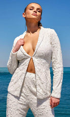 Primavera Couture 4063 - Two Piece Long Sleeve Pantsuit - view 5