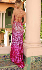 Primavera Couture 4114 - Ombre Paillette Prom Dress
