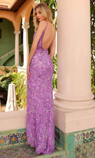 Primavera Couture 4115 - Sequin Ornate Prom Dress - view 9