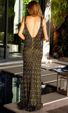 Primavera Couture 4129 - Fringe Ornate Prom Dress