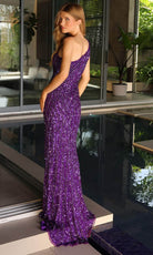 Primavera Couture 4133 - One Shoulder Sequin Prom Dress - view 10