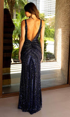 Primavera Couture 4143 - Geometric Motif Prom Dress
