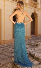 Primavera Couture 4145 - Floral Bodice Prom Dress - view 5
