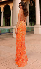 Primavera Couture 4150 - Sequin Detailed Prom Dress - view 12