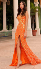 Primavera Couture 4150 - Sequin Detailed Prom Dress - view 14