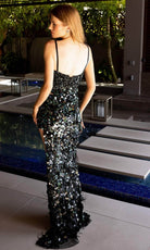 Primavera Couture 4158 - Scoop Paillette Sequin Prom Gown